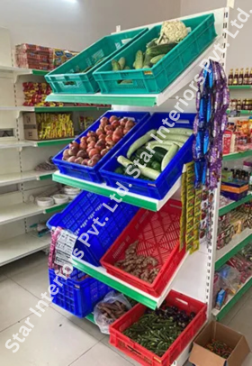 Vegetable Display Rack